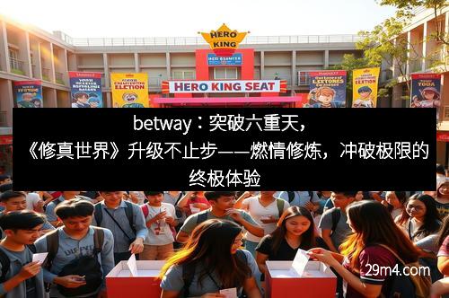 betway：突破六重天，《修真世界》升级不止步——燃情修炼，冲破极限的终极体验！